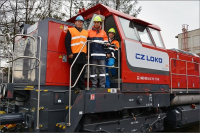 Josef Gulyás, obchodní ředitel CZ LOKO a Tapas Rajderkar, generální ředitel ArcelorMittal Ostrava Josef Gulyás, obchodní ředitel CZ LOKO a Tapas Rajderkar, generální ředitel ArcelorMittal Ostrava