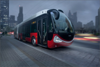 Novinka pro Bolognu je osmnáctimetrový kloubový trolejbus na bázi karosérie Iveco Crealis Neo Novinka pro Bolognu je osmnáctimetrový kloubový trolejbus na bázi karosérie Iveco Crealis Neo