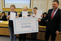 Tým školáků z Bohuňovic vyhrál 30 tisíc korun od společnosti Siemens