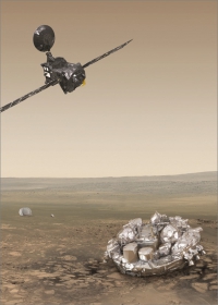 Obě hlavní části mise ExoMars 2016