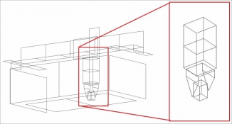 Obr. 4: Měřicí model obráběcího stroje