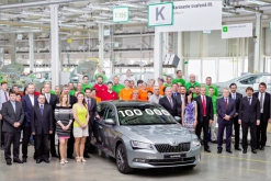 V Kvasinách byla vyrobena 100 000. ŠKODA Superb třetí generace