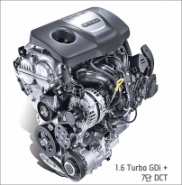 Čtyřválec 1,6 T-GDI s přímým vstřikem benzínu má nyní také přeplňování turbodmychadlem, takže jeho litrový výkon stoupl z 61 na 82 kW