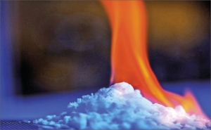 Hořící hydrát metanu