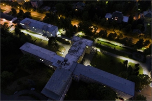Kroměřížská nemocnice po rekonstrukcí osvětlení