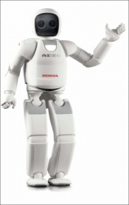 Humanoidní robot Asimo z laboratoře firmy Honda