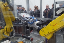 První pilotní linka na výrobu baterií HE3DA je plně automatizovaná