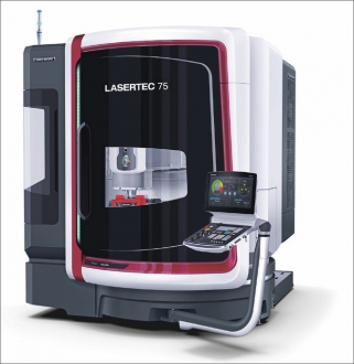 Stroj Lasertec 75 Shape byl ve Pfrontenu představen ve světové premiéře