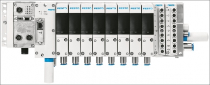 Motion Terminal Festo VTEM: pod poněkud konzervativním zevnějškem a klasickým vzhledem Festo se skrývá rafinovaná technika ve spojení s nejmodernějšími informačními technologiemi