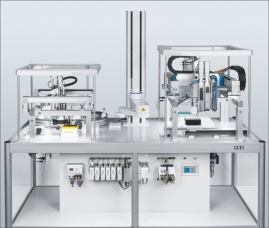 Nově vyvinutý model pro automatizovanou přípravu vzorků. Společnost Festo spolupracuje s výrobci systémů na vývoji inteligentních, testovaných sestav pro přírodní vědy 