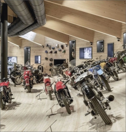 Muzeum motocyklů se otevřelo přesně podle plánů loni na jaře