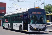 Trolejbus by měl na zkouškách jezdit v mexickém hlavním městě v průběhu letošního roku