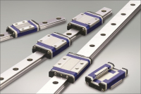  Miniaturní lineární vedení PU od firmy NSK byla vyvinuta pro náročné aplikace, např. v zařízeních pro výrobu polovodičových součástek