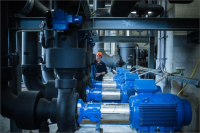 Chladící centrála na vídeňském hlavním nádraží © Wien Energie-Ian Ehm Chladící centrála na vídeňském hlavním nádraží © Wien Energie-Ian Ehm