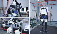 Náročné zkoušky exoskeletonu APO Náročné zkoušky exoskeletonu APO