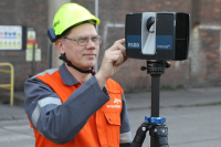 Při projektování nových technologií i zlepšování bezpečnosti pomůže v huti ArcelorMittal Ostrava 3D skener Při projektování nových technologií i zlepšování bezpečnosti pomůže v huti ArcelorMittal Ostrava 3D skener