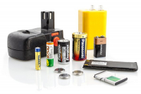 Běžné baterie patřící do sběrných nádob