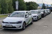 Firemní flotila společnosti Siemens se rozšíří o 6 elektromobilů – Volkswagen e-Golfů druhé generace