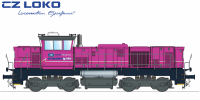 Barevné řešení lokomotivy řady 741.7 pro Oceanogate
