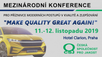 Mezinárodní konference kvality České společnosti pro jakost Mezinárodní konference kvality České společnosti pro jakost