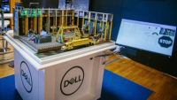 Návštěvníci se mohli podívat například na Lego model digitální továrny Návštěvníci se mohli podívat například na Lego model digitální továrny