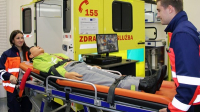 Simulátor sanitního vozidla je téměř věrnou kopií skutečné sanitky Simulátor sanitního vozidla je téměř věrnou kopií skutečné sanitky