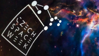 Logo Czech Space Week v Planetáriu Praha Logo Czech Space Week v Planetáriu Praha