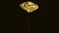 Drahokam, který se předtím blyštil jako jiné podobné diamanty, teď připomíná oko nejtemnější prázdnoty...