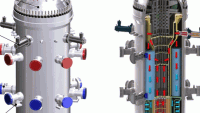 Korejský SMART (systémově integrovaný modulární pokročilý reaktor) /Zdroj: nextbigfuture/