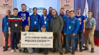 Robotici z Fakulty elektrotechnické vyhráli světovou soutěž DARPA Subterranean Challenge