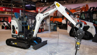 Bobcat E17e mini-excavator