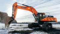 Společnost Doosan uvedla na trh nová 50tunová pásová rypadla DX490LC-7 a DX530LC-7 Společnost Doosan uvedla na trh nová 50tunová pásová rypadla DX490LC-7 a DX530LC-7