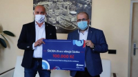 Ředitel FN Plzeň Václav Šimánek a František Krček, generální ředitel ŠKODA JS Ředitel FN Plzeň Václav Šimánek a František Krček, generální ředitel ŠKODA JS