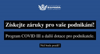 Jak bude fungovat program COVID III? On-line webinář