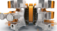 Vakuová část tokamaku ITER má mít vnitřní objem 1 400 m3, vnější průměr zhruba 19,5 m a výšku něco přes 11 m. 