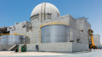 Jaderná elektrárna Barakah /Zdroj: constructionweekonline.com/
