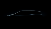 Fotografií siluety vozu SUV naznačuje ŠKODA vzhled nového modelu ENYAQ iV.