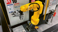 Robotizace pracoviště Haas