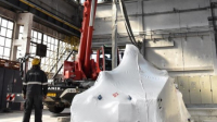 S vykládkou 15 tun těžké technologie pomohl jeřáb S vykládkou 15 tun těžké technologie pomohl jeřáb