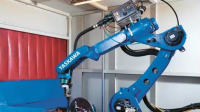 Vysokorychlostní svařovací robot Motoman MA2010 přináší perfektní výsledky svařování