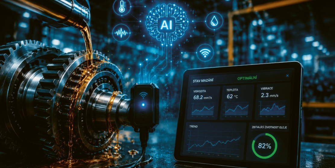 „Olej, který myslí“ — s AI a IIOT přichází konec výměny podle kalendáře