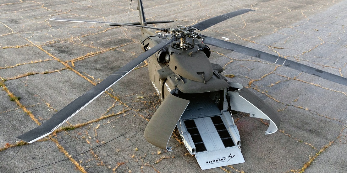 Vrtulník Black Hawk přišel o kokpit a stal se plně autonomním nákladním strojem