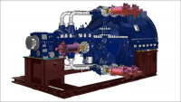 Turbína pro Lostock Sustainable Energy Project v severozápadní Anglii