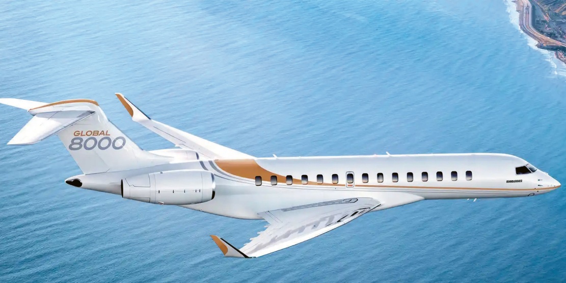 Global 8000 nejrychlejším letadlem světa pro byznys
