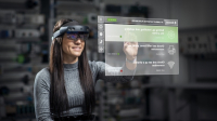 Brýle HoloLens promítají před oči uživatele holografické obrázky příruček, kontrolních seznamů údržby a dalších dokumentů. Pohled přes brýle lze sdílet také s kolegy během videohovorů na technických jednáních a školeních. Brýle HoloLens promítají před oči uživatele holografické obrázky příruček, kontrolních seznamů údržby a dalších dokumentů. Pohled přes brýle lze sdílet také s kolegy během videohovorů na technických jednáních a školeních.