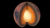 Otřesy na Marsu prozradily strukturu planety. Jádro se roztavilo a je větší než se předpokládalo.