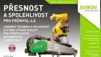 MSV Brno 2021: Přesná a spolehlivá lineární technika HIWIN pro Průmysl 4.0 