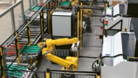 Misan: robotizované pracoviště více strojů