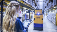 DACHSER provádí skladové testy automaticky řízených vozíků DACHSER provádí skladové testy automaticky řízených vozíků