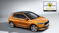 Nová ŠKODA FABIA získala pět hvězdiček v testu Euro NCAP Nová ŠKODA FABIA získala pět hvězdiček v testu Euro NCAP